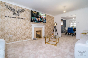 WILLIAM HOMES - COOMBE ABBEY, Free Parking, King BED, NETFLIX & Pool Table